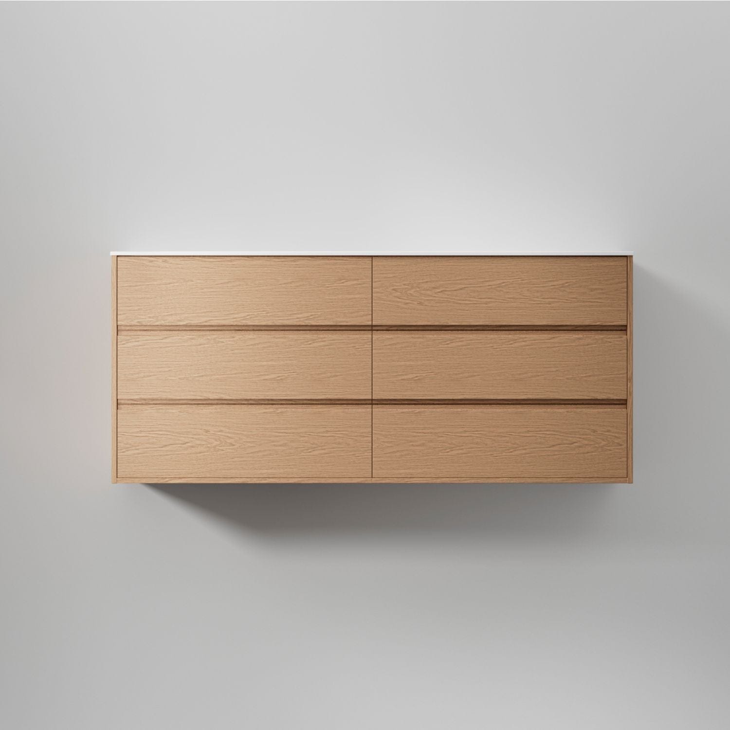 INR Terra Servantskap Natural oak / 160cm dobbel / Grip INR Iconic Nordic Rooms Servantskap INR-394634