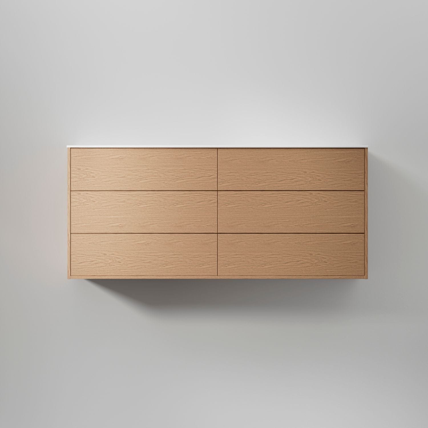 INR Terra Servantskap Natural oak / 160cm dobbel / Solid INR Iconic Nordic Rooms Servantskap INR-393634