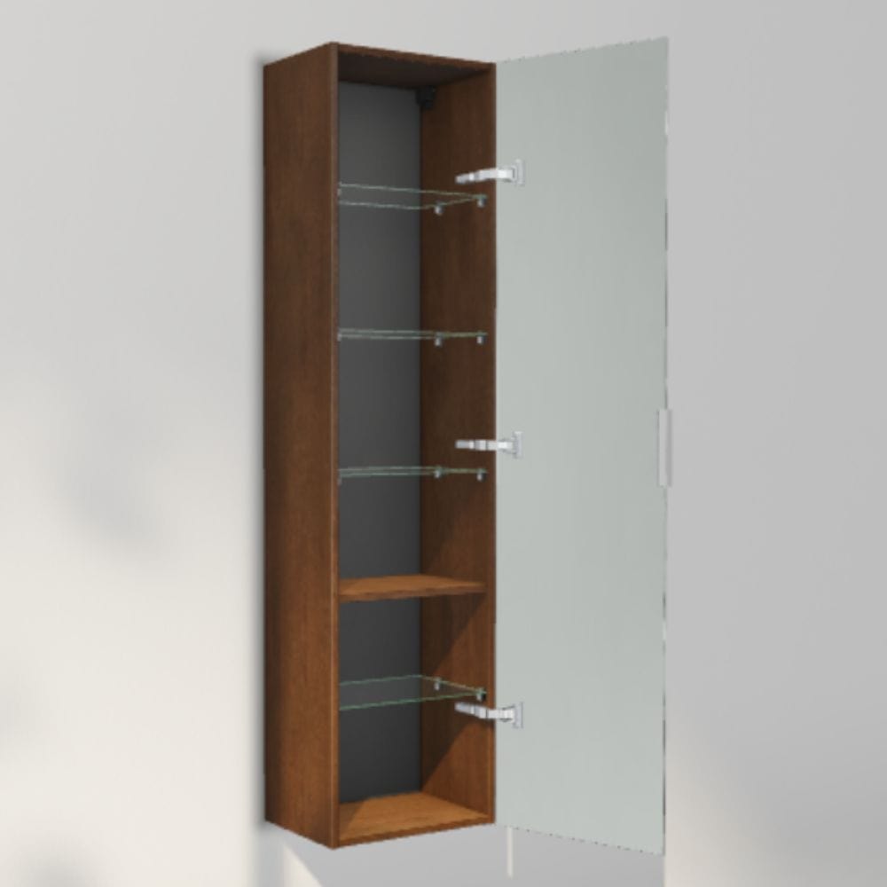 INR Twin 40/30 Høyskap Dark oak / 40cm / Høyre INR Iconic Nordic Rooms Høyskap bad INR-386738H