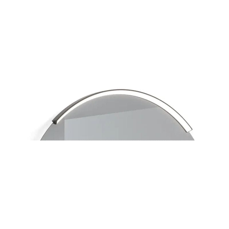 Korsbakken ekstra lysramme til Moon Speil Svart / 80cm Korsbakken Baderomsspeil KO-617004080