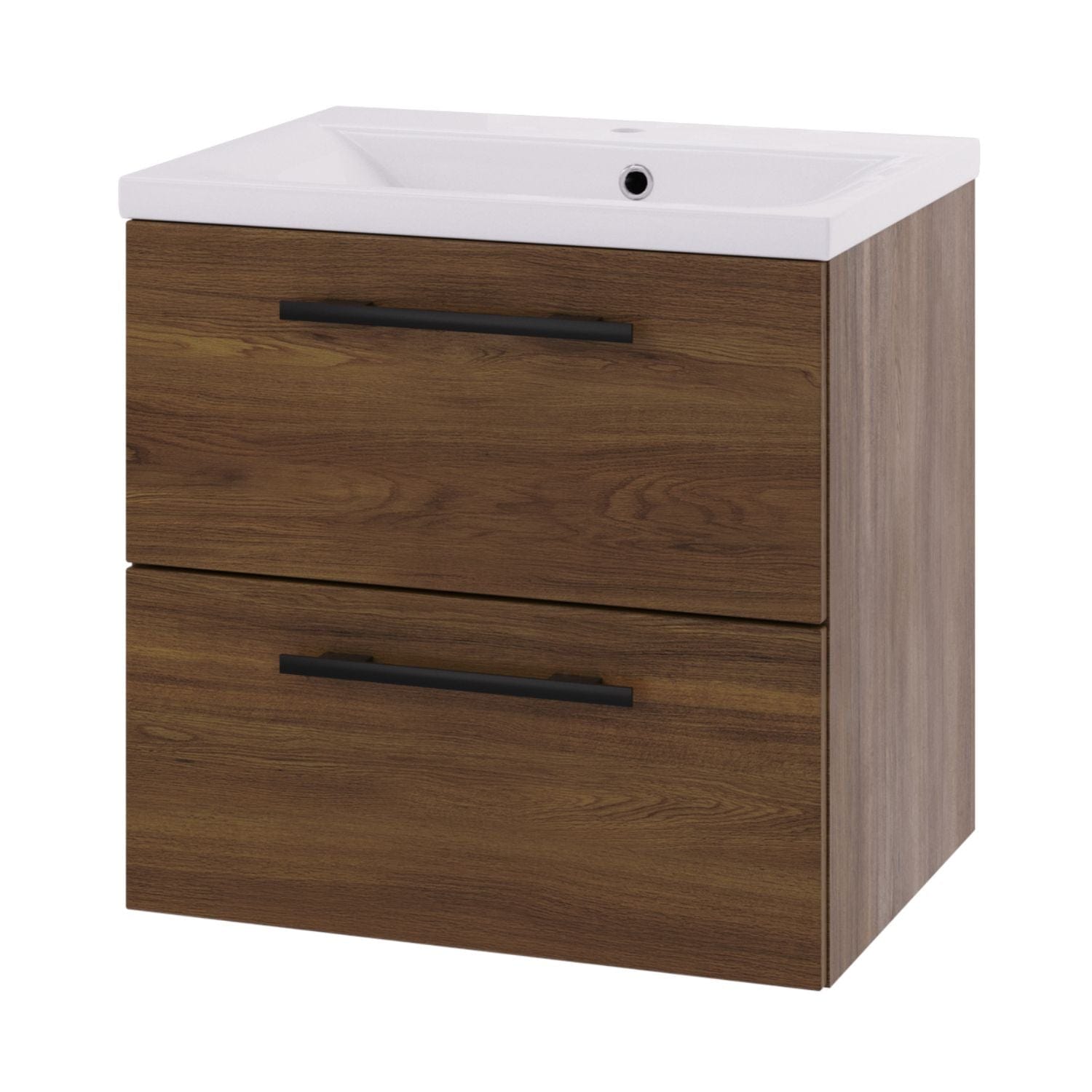 Linn Bad Ingrid D45cm Servantskap Mørk eik / 60cm Linn Bad Servantskap LB-110806