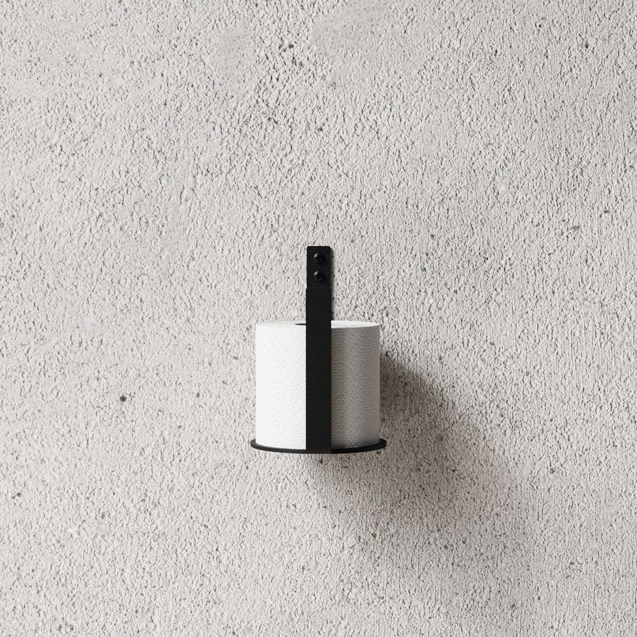 Linn Bad Nichba Ekstra toalettpapirholder Svart Linn Bad Toalettrullholder LB-L100113