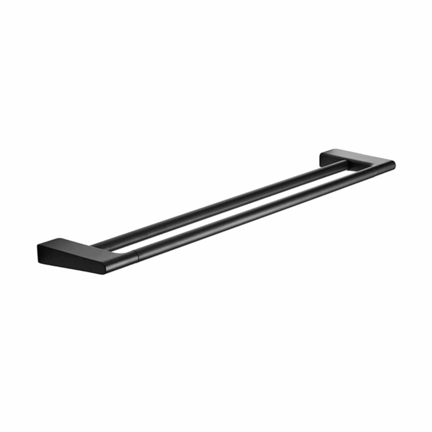 Pressalit Style Håndklestang Dobbel Svart matt / 610mm Pressalit Håndklestang GRO-7001547