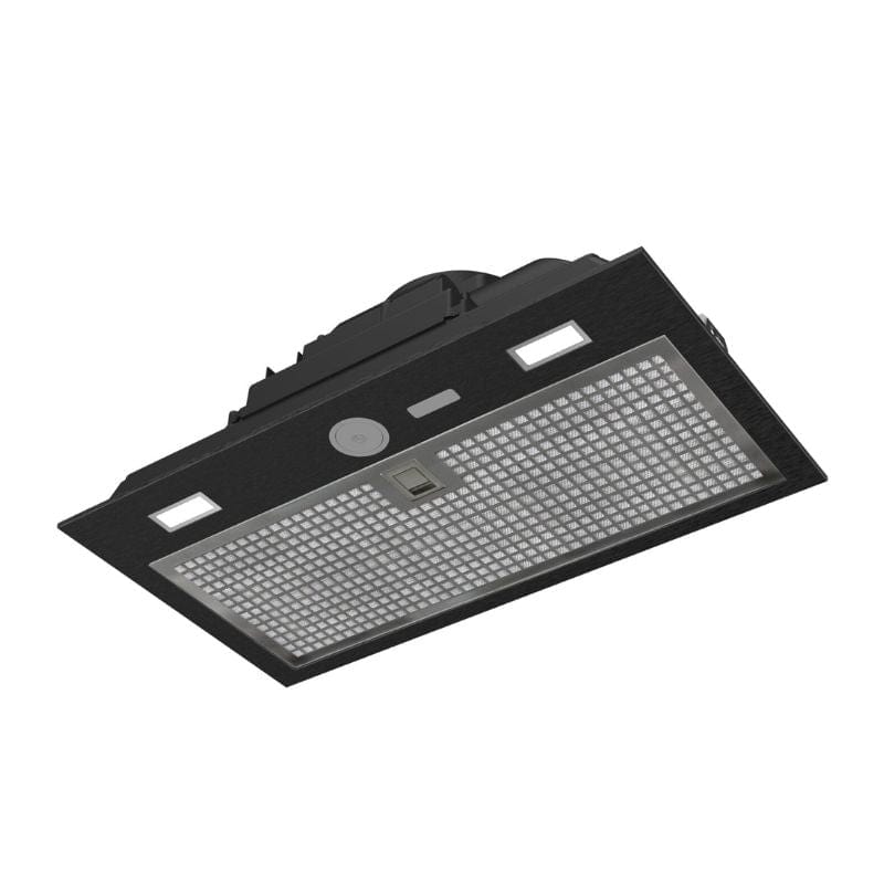 RørosHetta Venus Ventilator til Overskap Svart stål / 60cm / Normalventilasjon RørosHetta Kjøkkenvifte BUN-7936-N