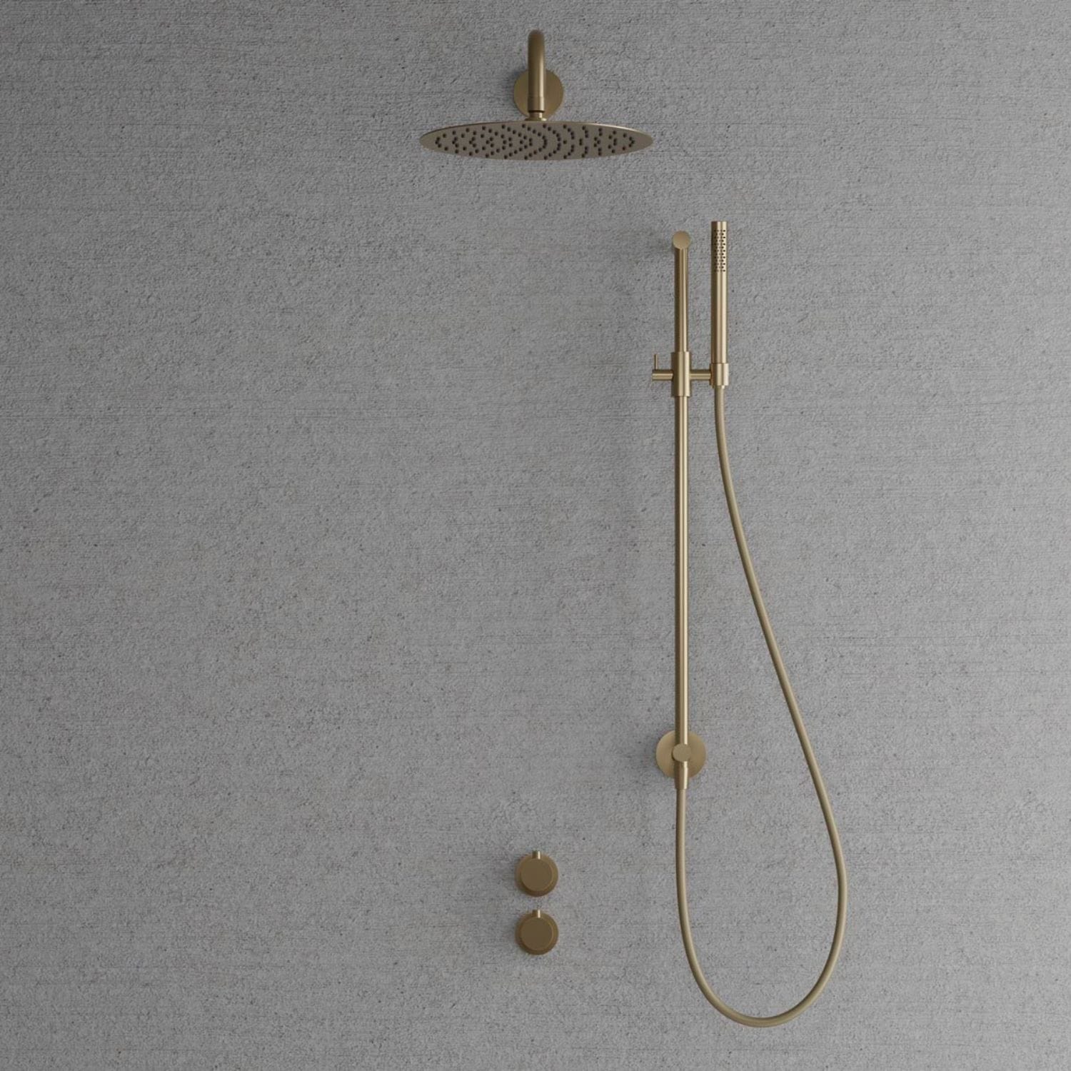 Scandtap Steel Harmonized 5x Innbygging Dusj Champagne Scandtap Blandebatteri innbygging SC-21071
