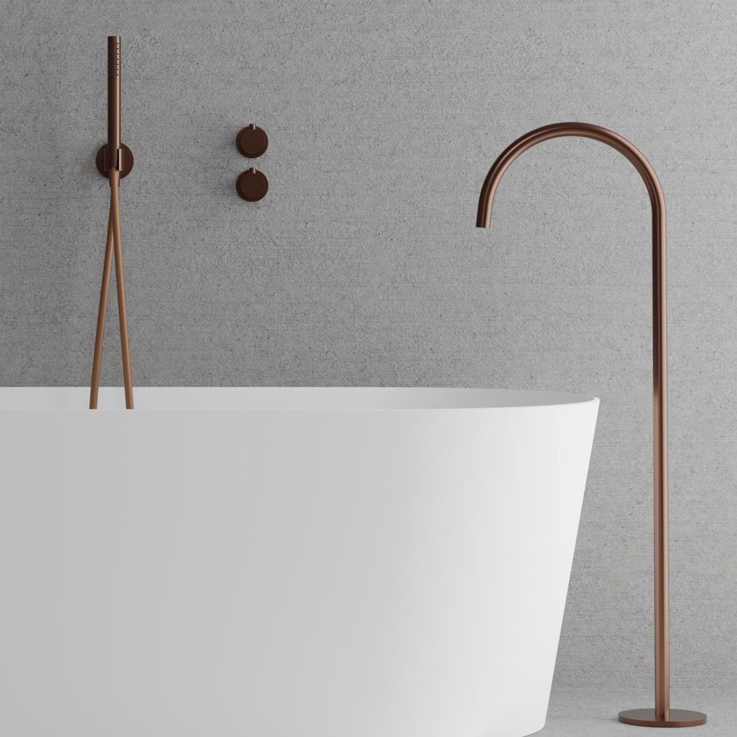 Scandtap Steel Harmonized Bliss 4 Innbygging Dusj Amber Scandtap Blandebatteri innbygging SC-21427