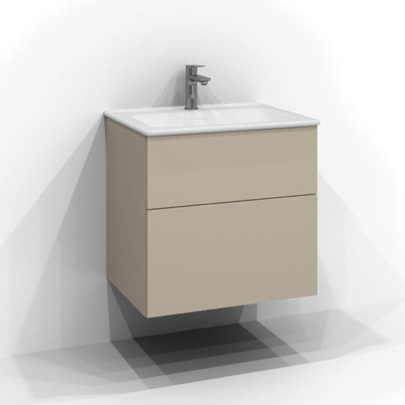 Svedbergs Poem Servantskap 2sk B60-120xD45cm - Plan/Plan Push open Sand / 60cm / Plan Push open Svedbergs Servantskap SV-3456122-P