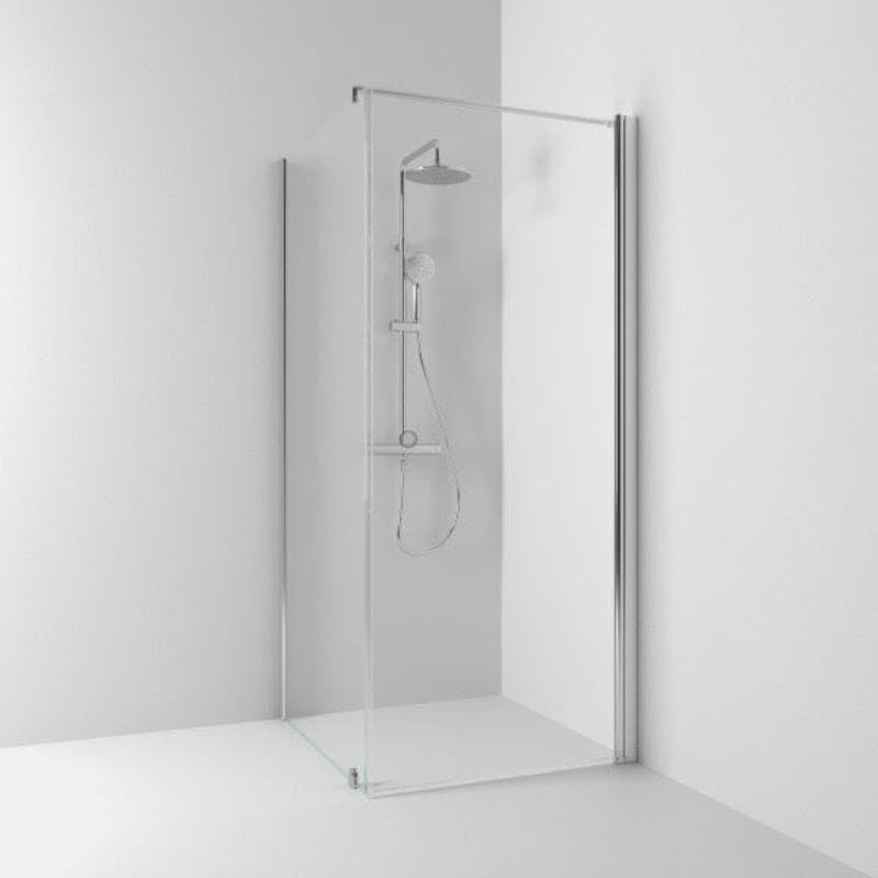Svedbergs Skoga Dusjhjørne Kombi (vegg+dør) Krom / 70x70cm / Klart glass Svedbergs Dusjhjørne SV-65007477