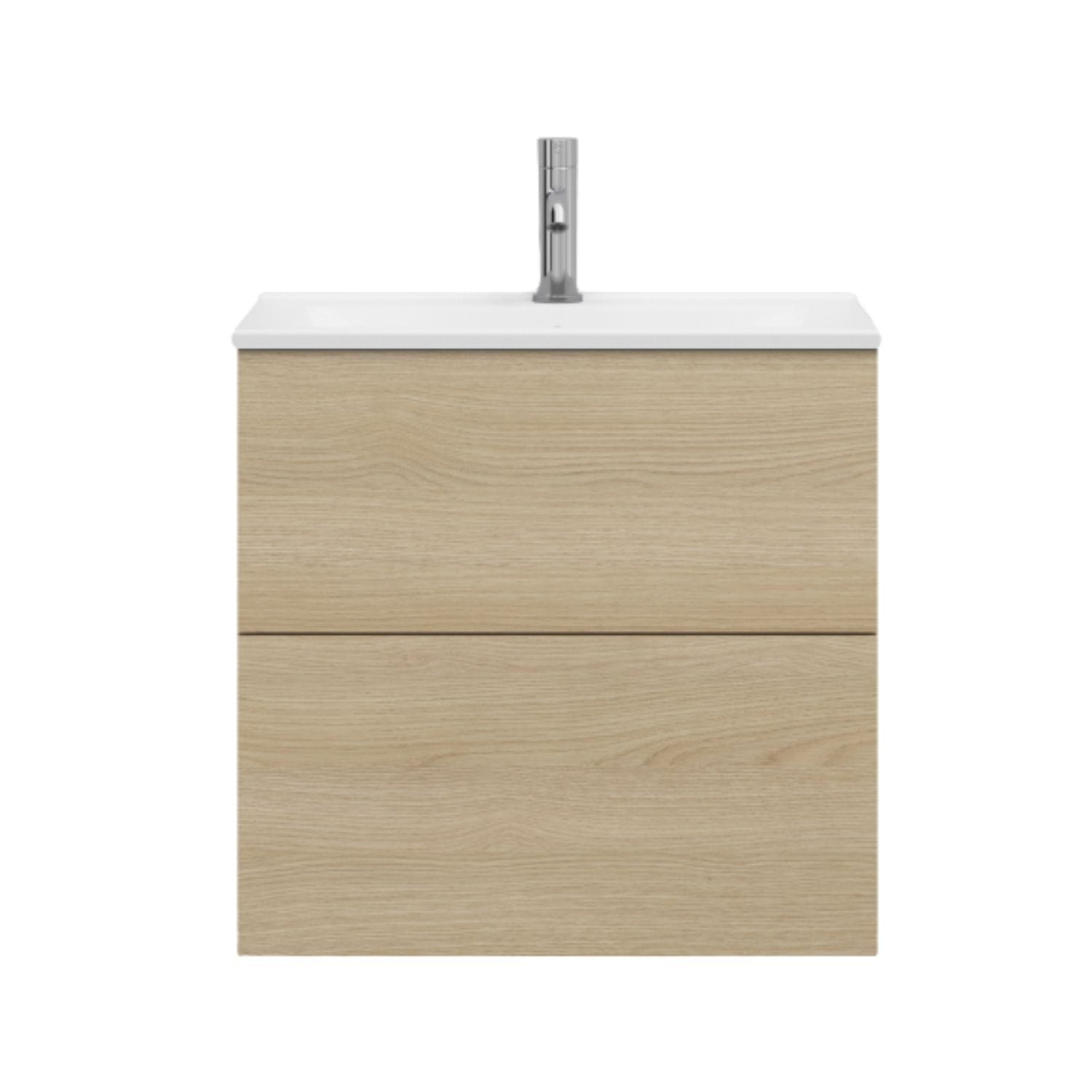 Svedbergs STILLA Slim D35 Servantskap med 2 skuff Lys eik / 60cm / Plan Svedbergs Servantskap SV-560342
