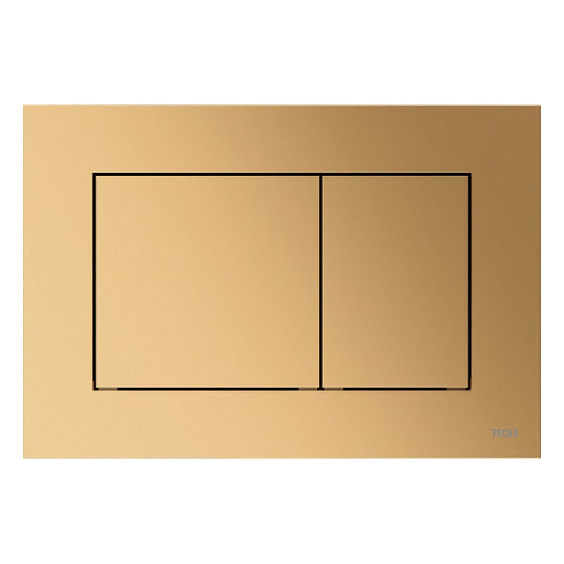 TECEnow Betjeningsplate Metallic messing Tece Betjeningsplate og trykknapper TE-6122457