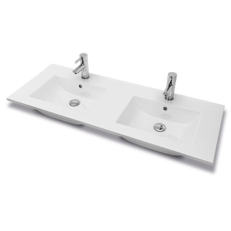 VikingBad ADA D46 Møbelservant B60-120cm Hvit / Thin H1,8cm / 120cm dobbel VikingBad Møbelservant VB-110483