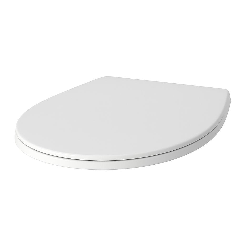 VikingBad CIBA Slim Toalettsete Hvit VikingBad Toalettsete VB-009708-01
