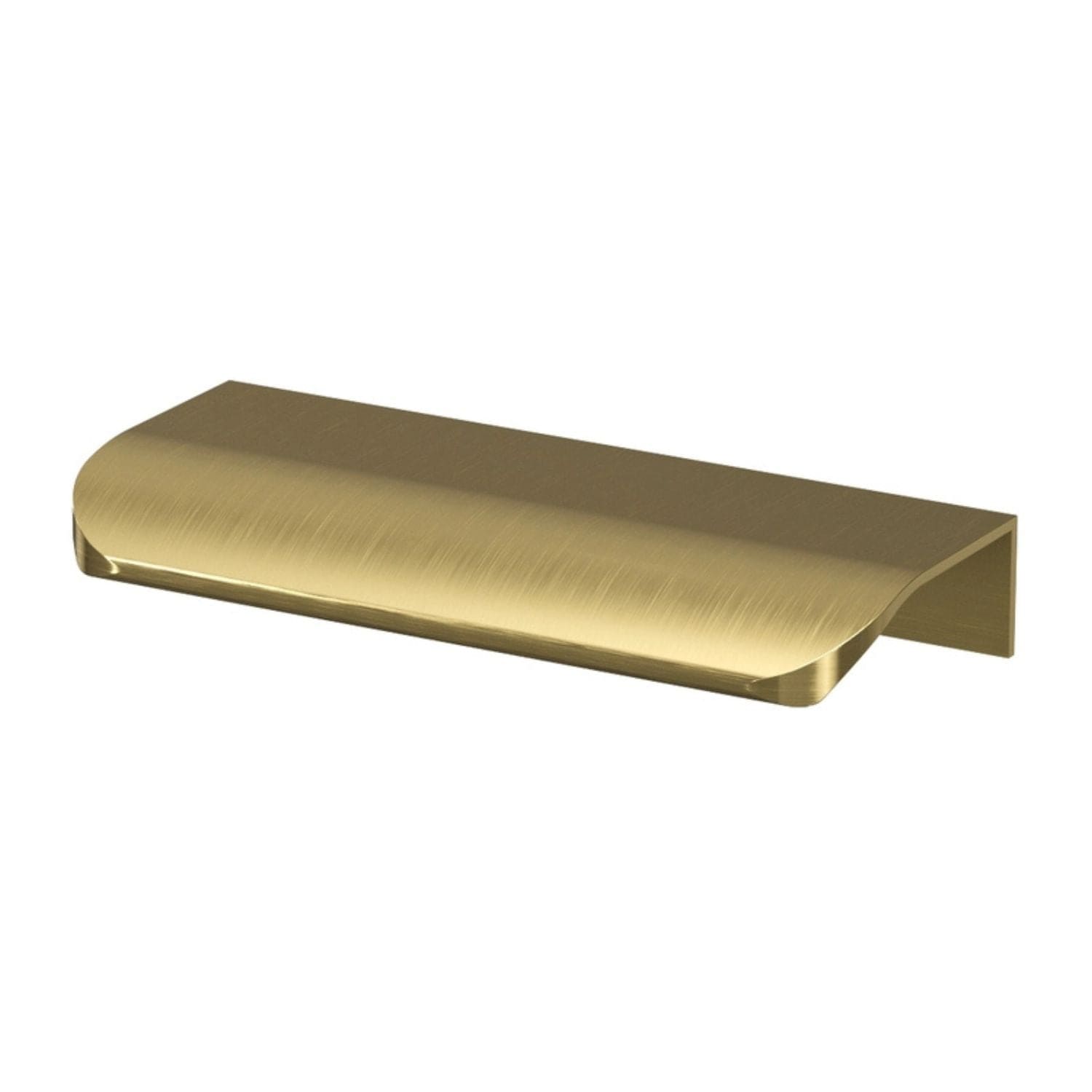 VikingBad Huka Håndtak Universal B100mm Børstet messing / 100mm VikingBad Knotter og håndtak VB-006149-07