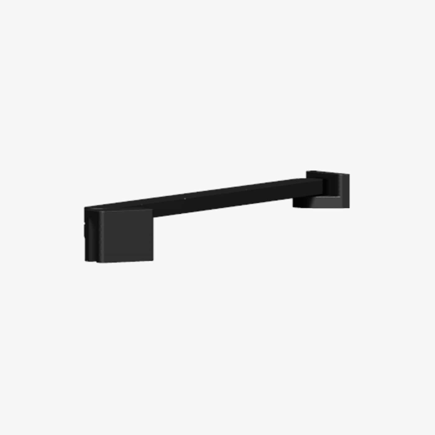 Dansani Match 2 Støttearm L300mm til modell D70cm Svart matt Dansani Støttestag DA-1603502