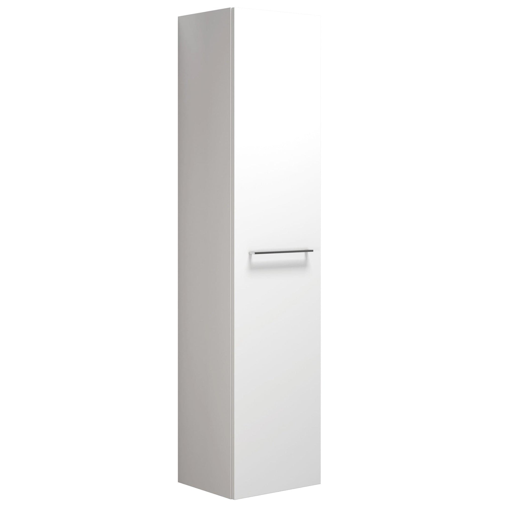 Dansani Mido+ Høyskap 1 dør B30-40xD35xH172,8cm Hvit høyglans / 40cm / Høyre Dansani Høyskap bad DA-P20-1112