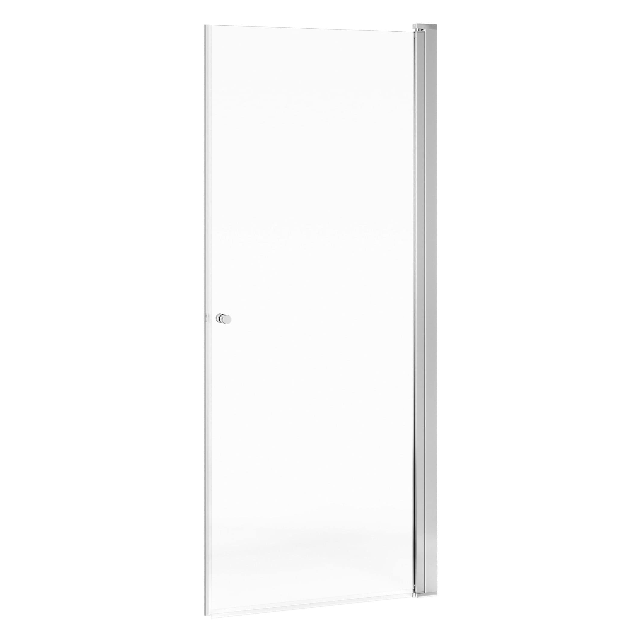 Gustavsberg Dusjdør Rett SRDR Vendbar Krom / 80cm / Klart glass Gustavsberg Dusjvegg VIL-6301501