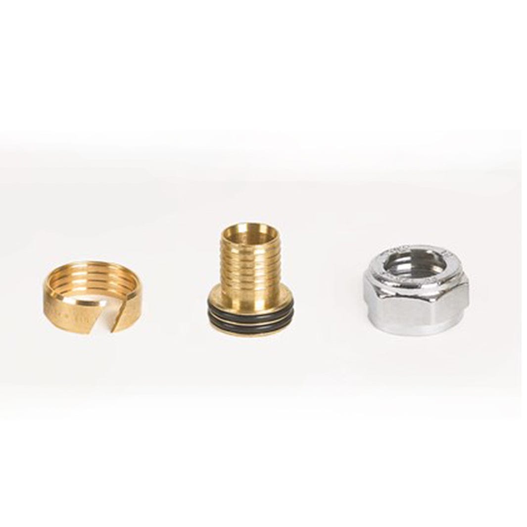 Høiax Pex kupling 15x2,5mm Høiax Rørdeler tappevann HO-5125154