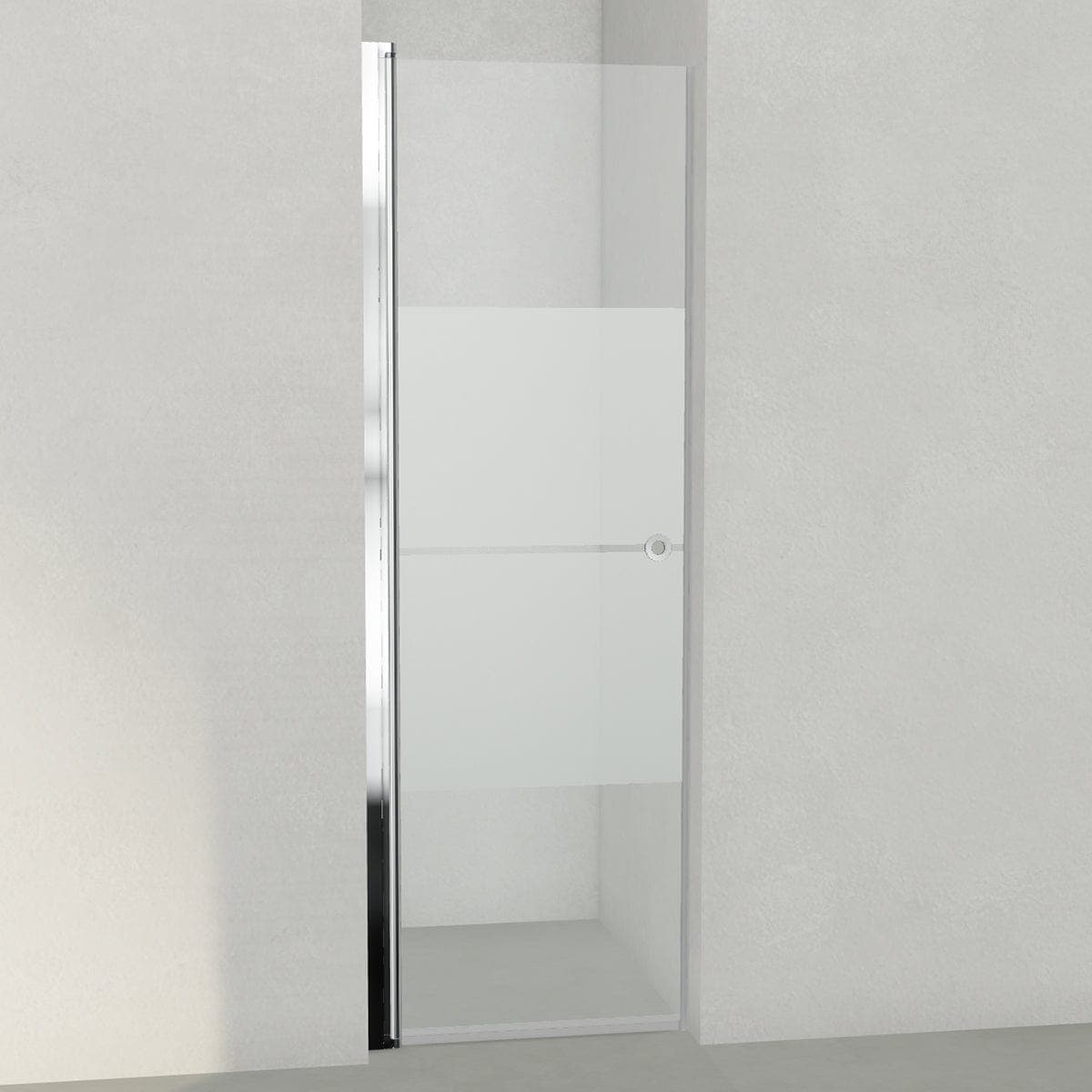INR Dusjnisje LINC 2 Original Krom / 67,5cm / Stripe glass INR Iconic Nordic Rooms Dusjnisje INR-50230370
