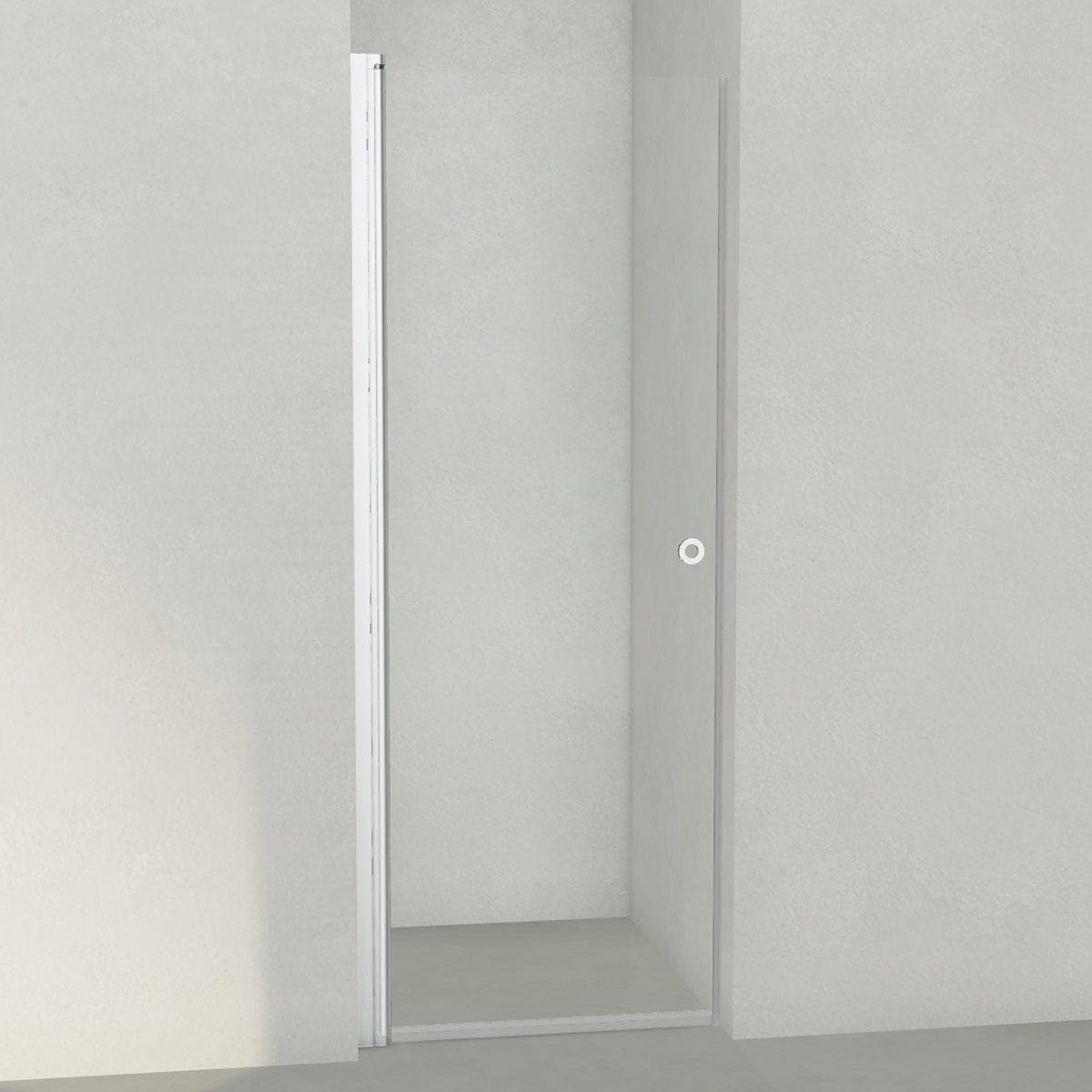 INR Dusjnisje LINC 2 Original Matt aluminium / 77,5cm / Klart glass INR Iconic Nordic Rooms Dusjnisje INR-50202980