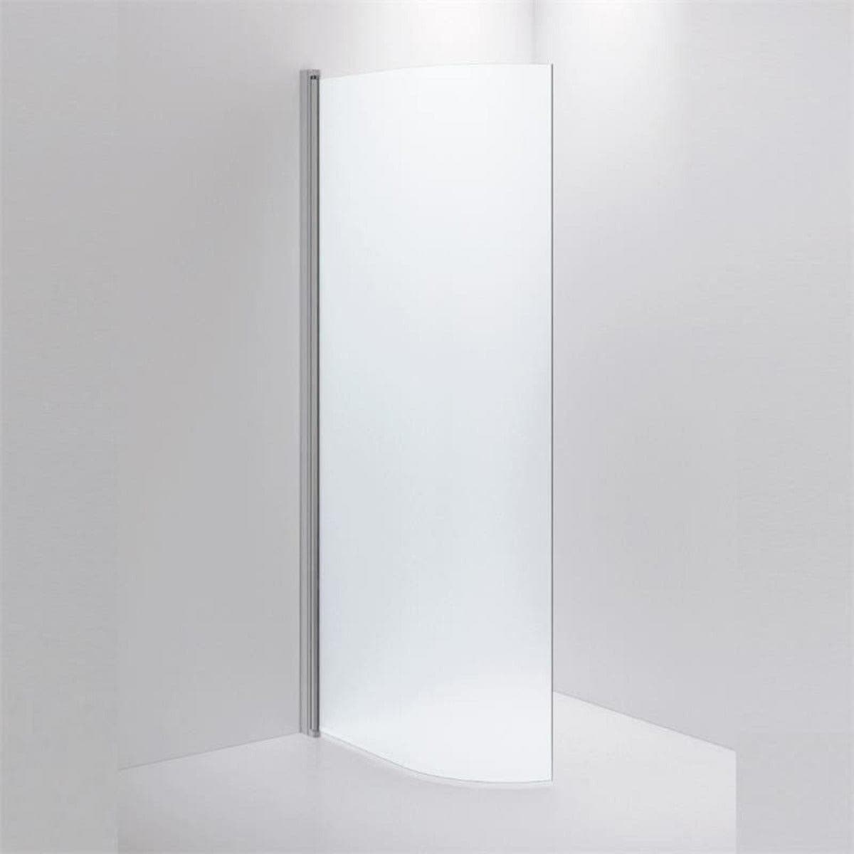INR Dusjvegg LINC JOSEPHINE B78 og B88cm Matt aluminium / 78cm / Frostet glass INR Iconic Nordic Rooms Dusjvegg INR-55810980