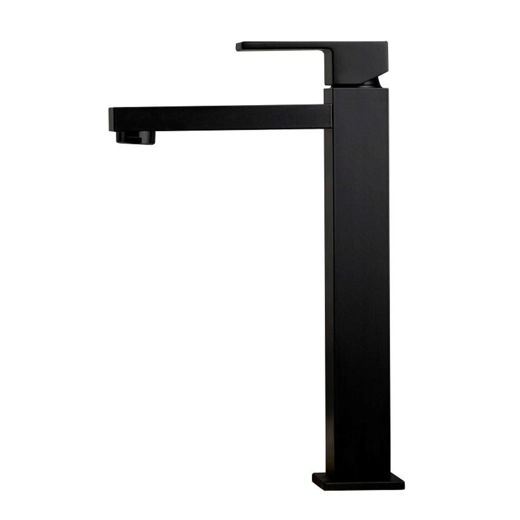 Newform Ergo-Q Høy Servantbatteri - for benkeplate Svart matt Newform Servantbatteri KO-6641501093