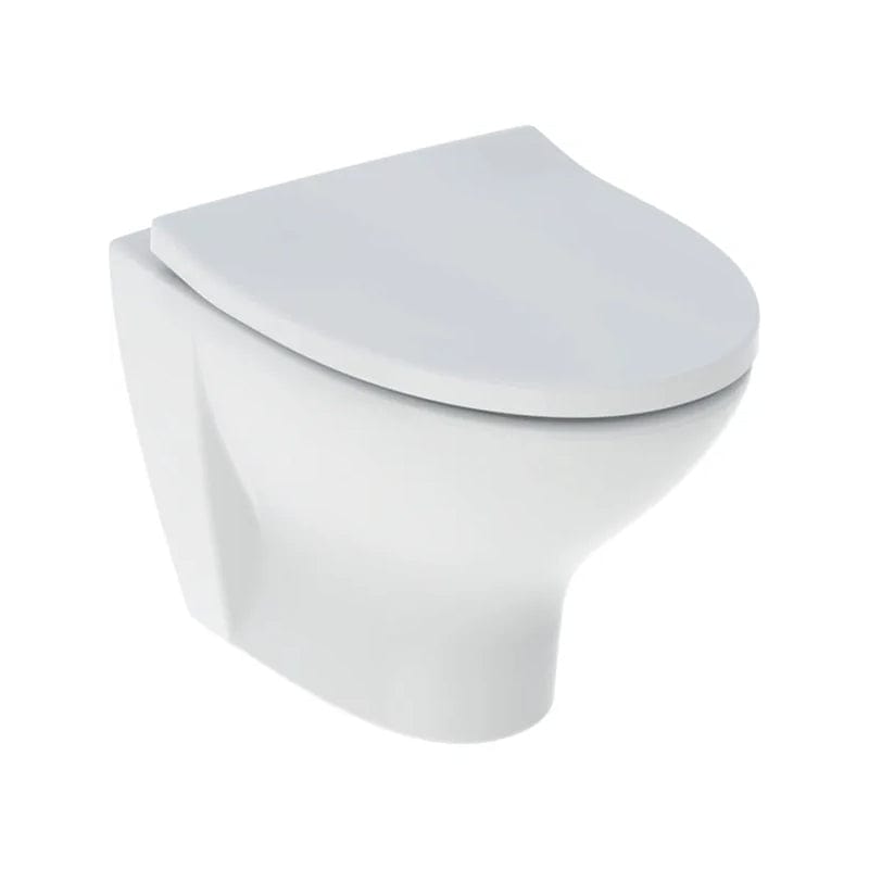 Porsgrund Glow 68 Toalettpakke - vegghengt toalett + sete Hvit Porsgrund Vegghengt toalett GRO-6002816