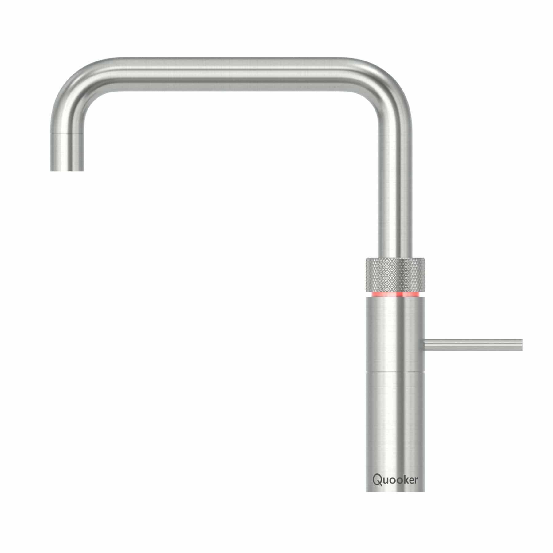 Quooker Fusion Square alt-i-ett design kjøkkenarmatur Rustfritt stål / PRO3 Quooker Kjøkkenarmatur BUN-Q210840402