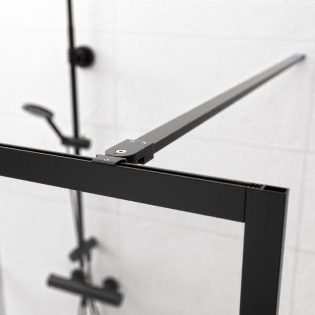 Sealskin Contour Stabiliseringsstag 100cm med festebraketter - kappbar Svart matt Sealskin Støttestag CO-CD82100X190000