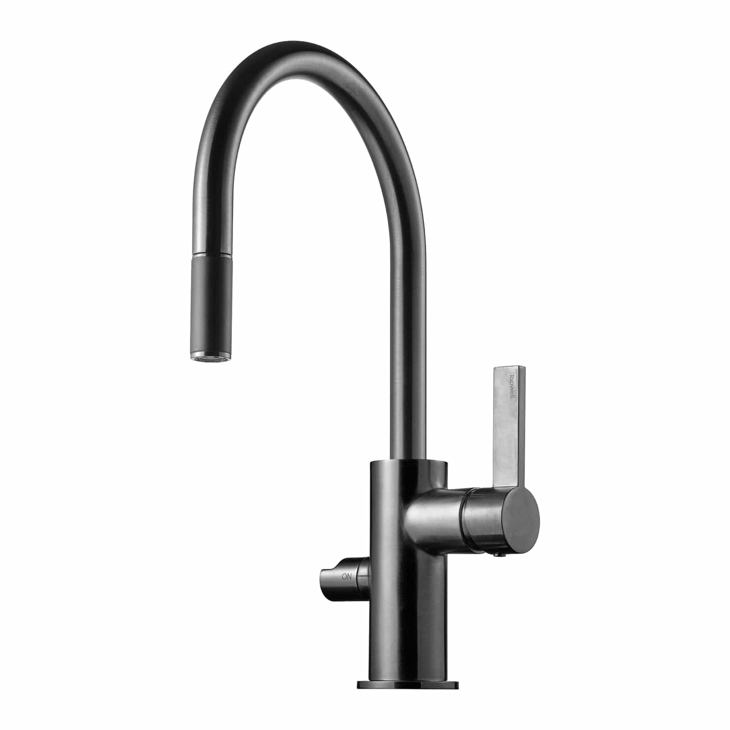 Tapwell ARM385 Kjøkkenarmatur med uttrekkbar tut og avstengning Tapwell Kjøkkenarmatur