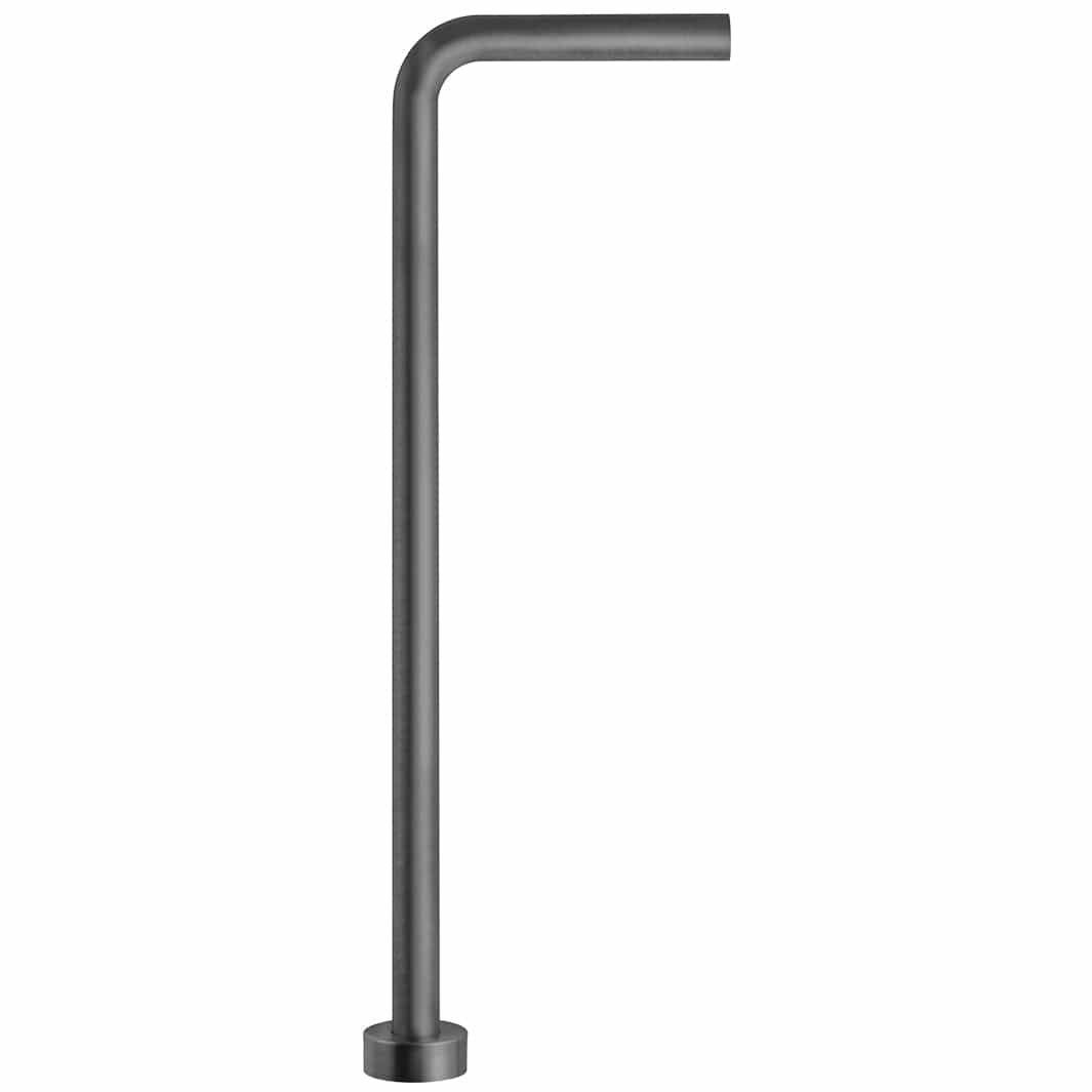 Tapwell XA21 Gulvrør for vannlås Ø32mm Svart matt Tapwell Vannlås TA-9421393