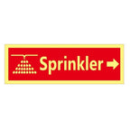 1904 Skilt Sprinklerpil