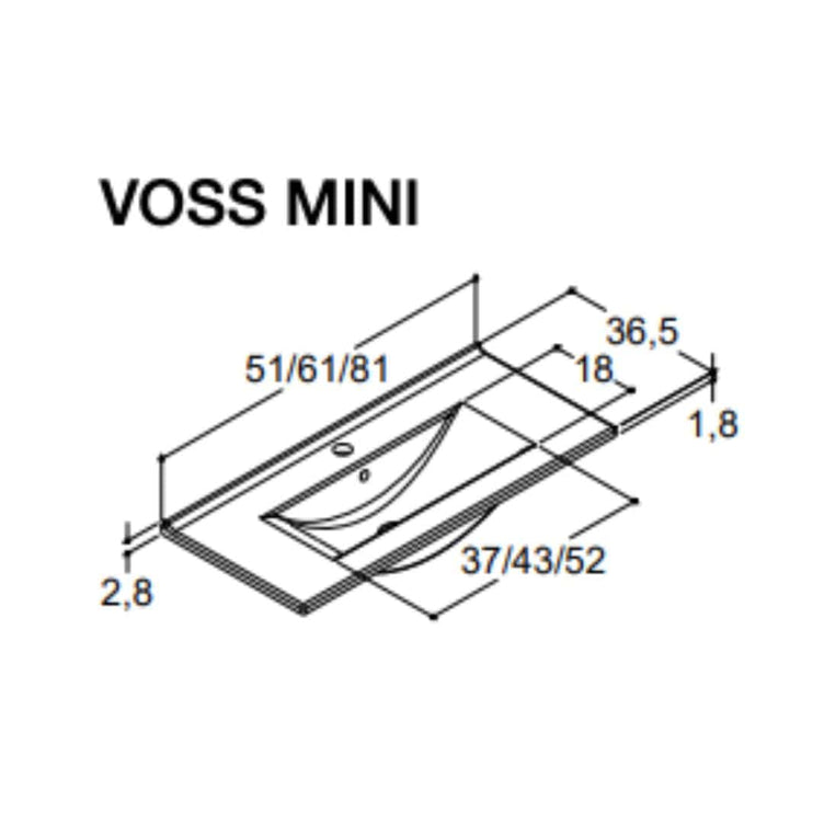 1904 Voss 3-i-1 Slim Møbelpakke