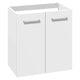 1904 Voss Slim Servantskap med 2 dører Hvit matt / 60cm 1904 Servantskap GRO-7041016