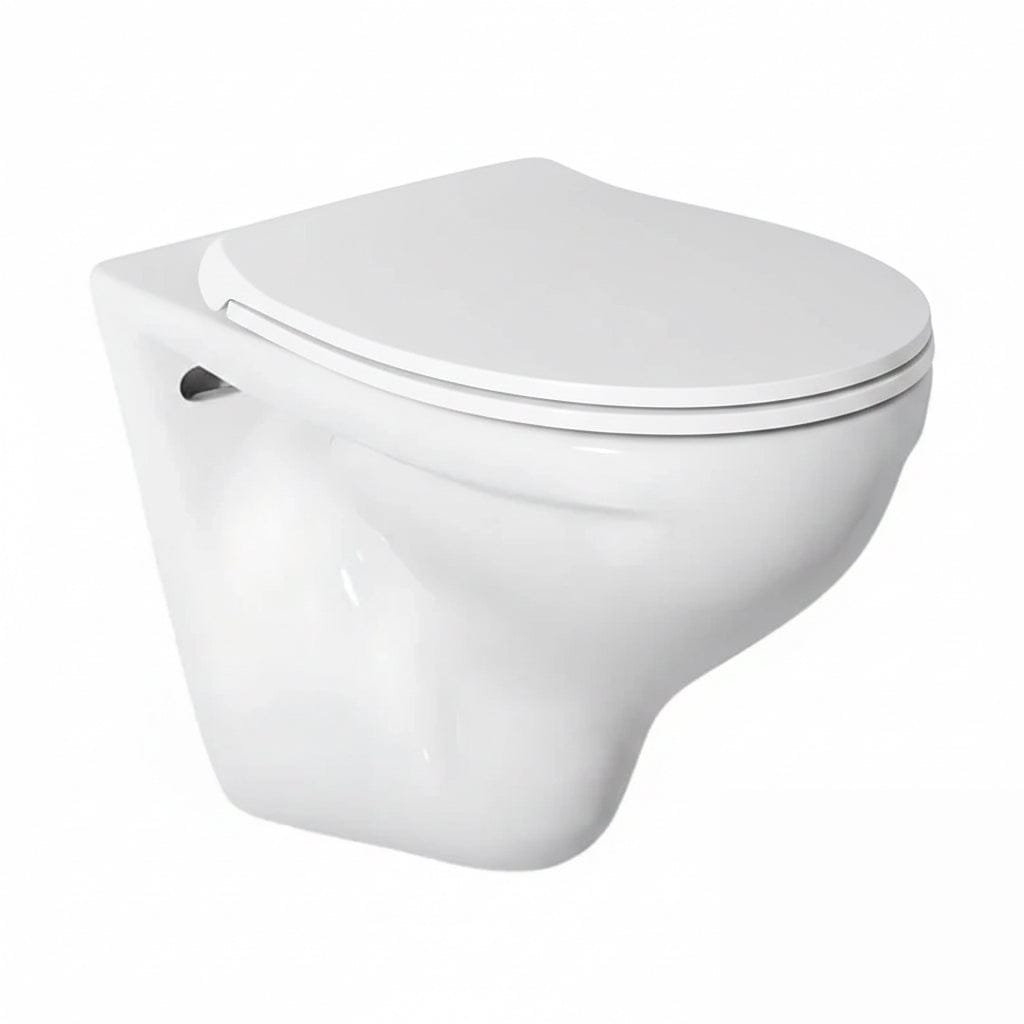 A-collection A4 LUX Vegghengt Toalett Hvit A-collection Vegghengt toalett BUN-AHL6068488
