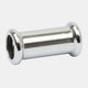 Altech Muffe forkrommet 12-15mm 16270s lang 12mm Altech Muffe pressfitting DAL-5056433