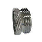 Altech Overgang forkrommet 1/2"-3/4" innv, 3/4-1/2" utv