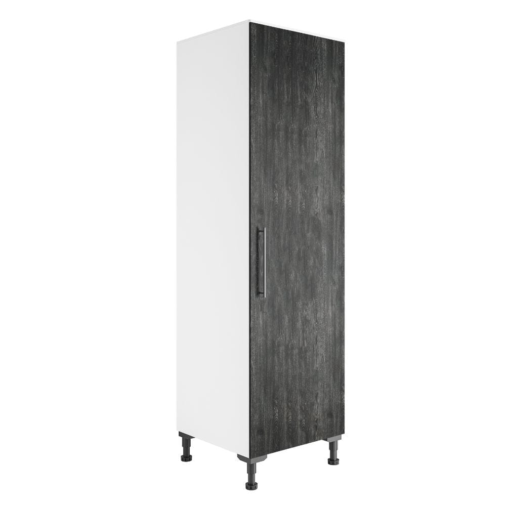 Alterna vaskerom: Høyskap med 1 dør 60cm Grå matt / 60cm Alterna Høyskap vaskerom GRO-7010381