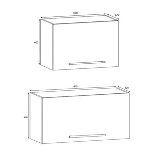 Alterna NEA Vaskerom: Overskap liggende B60-80cm