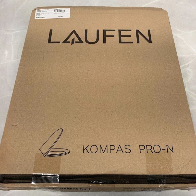 B-vare: Laufen Kompas/Pro N 891151 Toalettsete hardplast Hvit Laufen Toalettsete BV-6122509