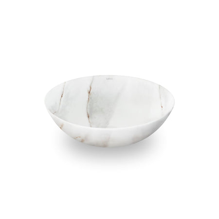 Bathco Calacatta Bolleservant Ø38,5cm, håndmalt