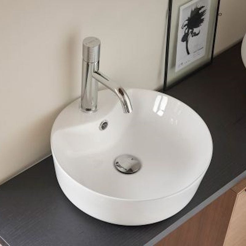 Bathco Viena Bolleservant Ø39cm - porselen Hvit Bathco Bolleservant KO-0040N