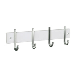 Beslagsboden 1004 Kroklist - Krom / Hvit
