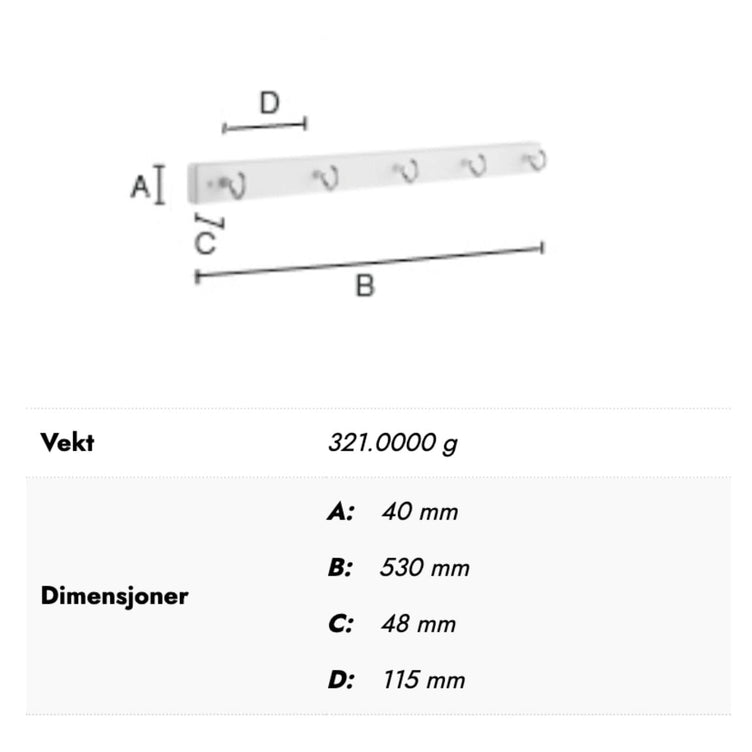Beslagsboden 1015 Kroklist