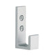 Beslagsboden 1047 Enkel Krok Aluminium Beslagsboden Knagger hus SM-B1047