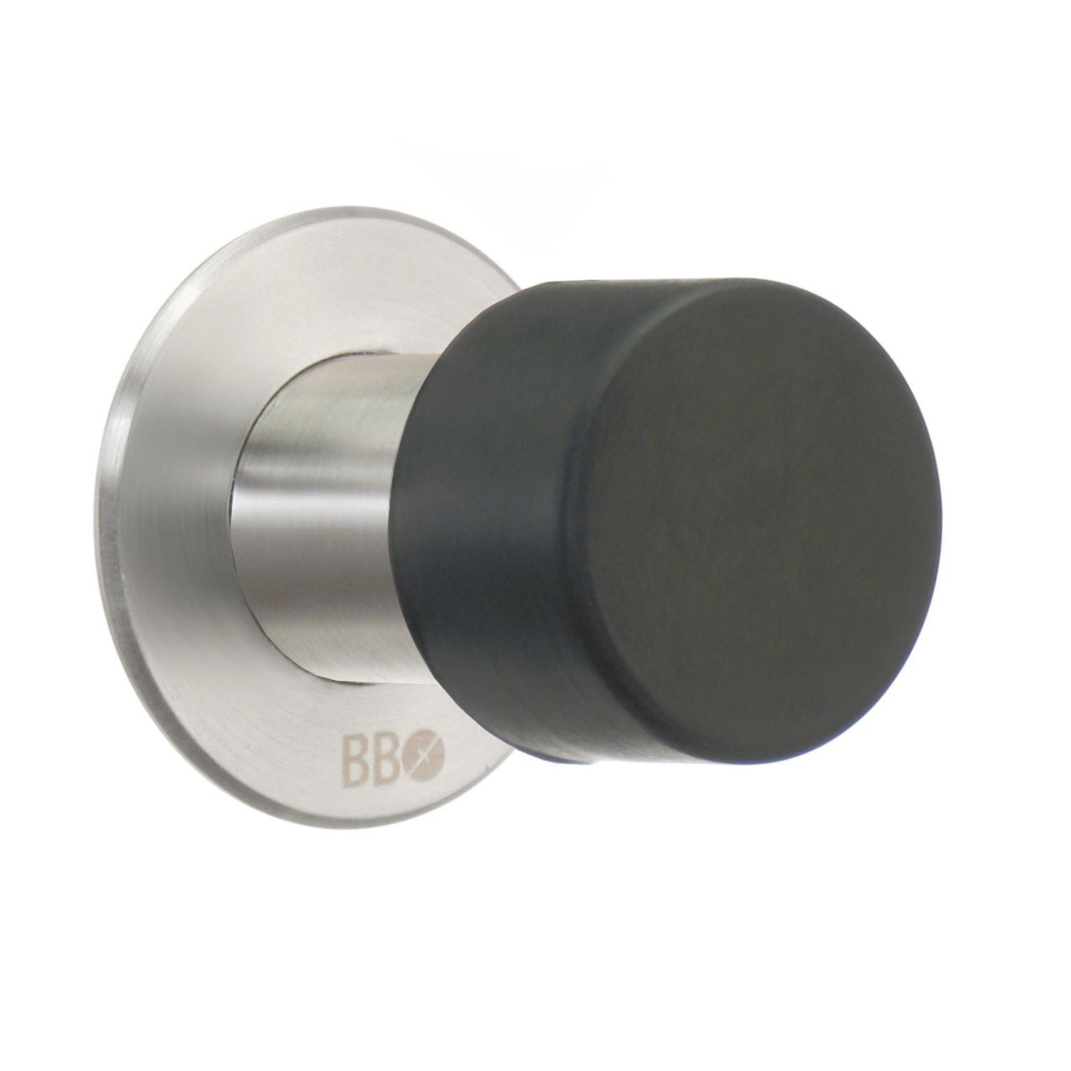 Beslagsboden 147/148 Dørstopper Børstet stål / 45mm Beslagsboden Dørhåndtak innerdør SM-BK147M