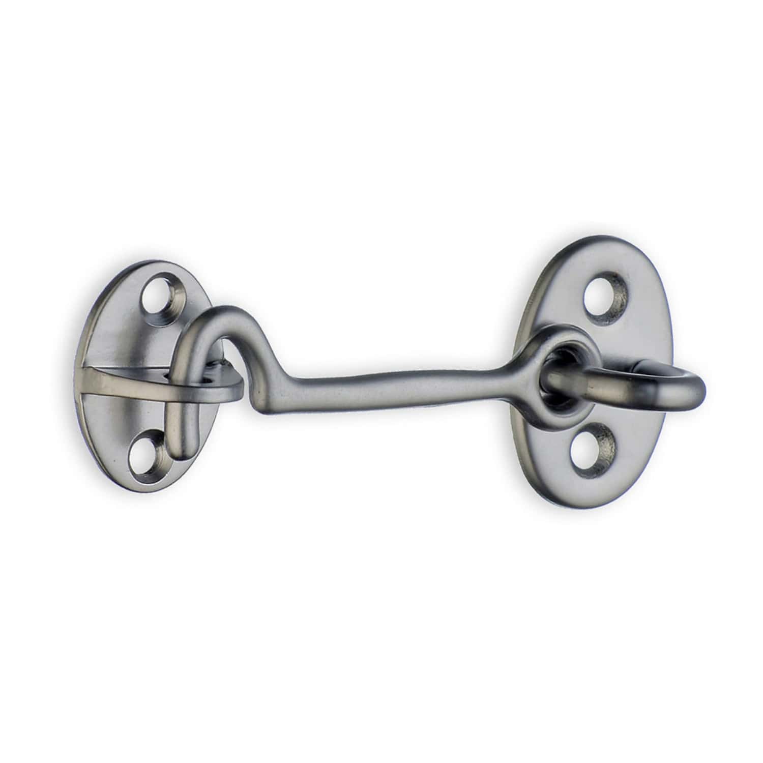 Beslagsboden 295/296 Hasp Børstet krom / 75mm Beslagsboden Hasp SM-BK295M