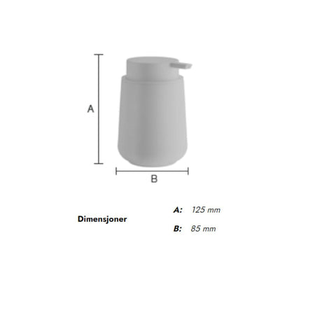 Beslagsboden Satin 571 Såpedispenser