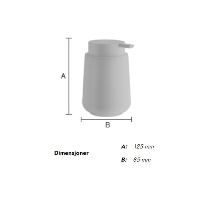 Beslagsboden Satin 571 Såpedispenser