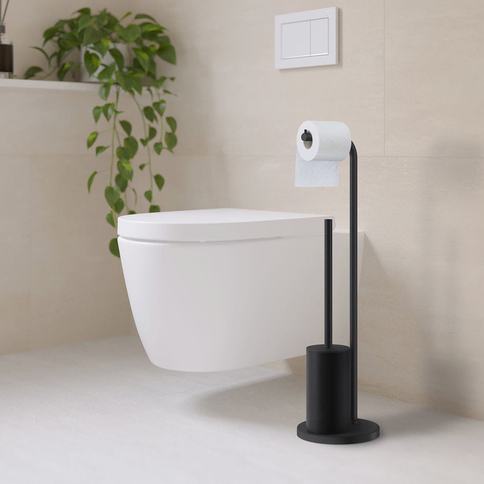 Beslagsboden Curve 1232 Toalettpapirholder / WC-børste Beslagsboden Toalettrullholder