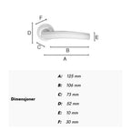 Beslagsboden Design 138 Ytterdørvridere